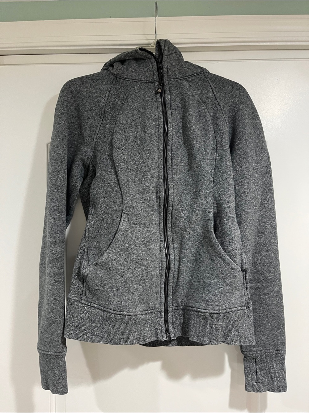 Lululemon gray Scuba hoodie